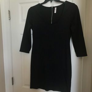 Black cocktail dress